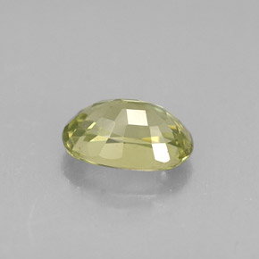 Crisoberilo verde natural 0,71ct, corte oval, VS