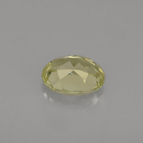 Crisoberilo verde natural 0,82ct, corte oval, VVS