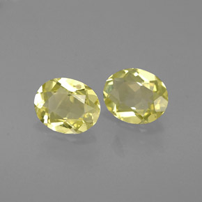 Pedras preciosas de crisoberilo amarelo natural de  ct, corte oval, VVS-VS