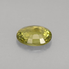 Crisoberilo verde natural 0,66ct, corte oval, VVS-VS