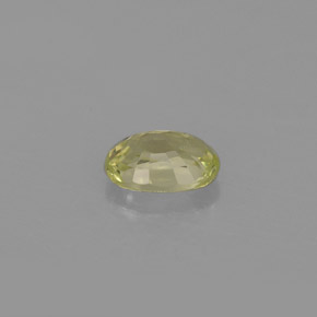 Crisoberilo verde natural 0,67ct, corte oval, VVS-VS