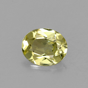 Crisoberilo verde natural 0,66ct, corte oval, VVS