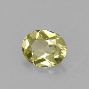 Crisoberilo verde natural 0,66ct, corte oval, VVS
