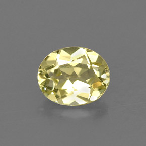 Crisoberilo verde natural 0,69ct, corte oval, VVS