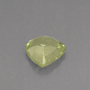 Crisoberilo verde natural 1,04ct, trillion, VVS-VS