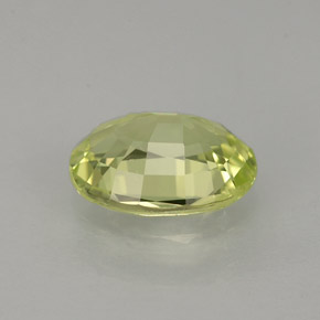 Crisoberilo verde natural 1,26ct, corte oval, IF