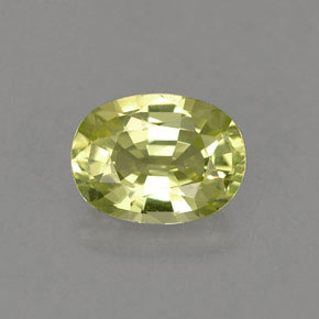 Crisoberilo ouro natural 1,40ct, corte oval, VVS-VS