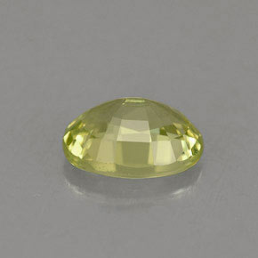 Crisoberilo ouro natural 1,40ct, corte oval, VVS-VS