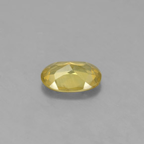 Crisoberilo verde natural 0,93ct, corte oval, VS
