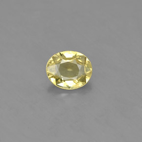 Crisoberilo verde natural 0,56ct, corte oval, VS