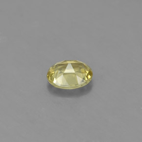 Crisoberilo verde natural 0,56ct, corte oval, VS