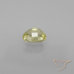Crisoberilo amarelo médio Natural 1.06ct, oval, VVS