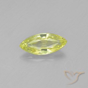 1.46ct Natural amarelo médio Crisoberilo, Marquesa, VVS-VS