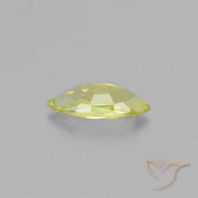 Crisoberilo amarelo médio Natural 1.46ct, Marquesa, VVS-VS