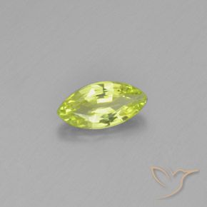 Crisoberilo amarelo médio Natural 1.01ct, Marquesa, VVS
