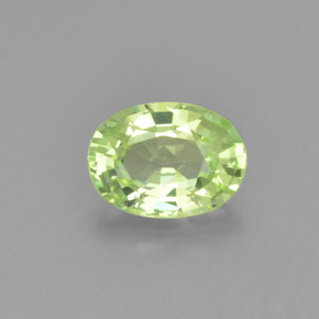 Crisoberilo verde natural 1,08ct, corte oval, VVS-VS