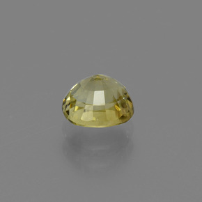 Crisoberilo verde natural 1,06ct, corte oval, VVS-VS