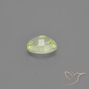 Crisoberilo Limão amarelo Natural 1.04ct, oval, VS