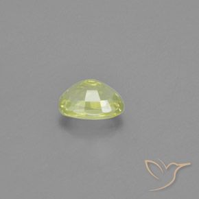 Crisoberilo Limão amarelo Natural 1.15ct, oval, VVS