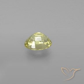 Crisoberilo Luz amarela Natural 1.02ct, oval, VVS