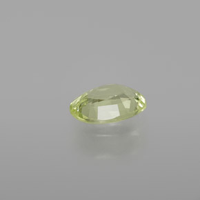 Crisoberilo verde natural 1,03ct, corte oval, VVS-VS