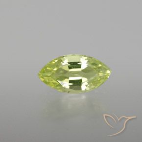 0.97ct Natural Amarelo limão claro Crisoberilo, Marquesa, VVS-VS