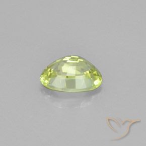 Crisoberilo Luz amarela Natural 1.25ct, oval, VVS