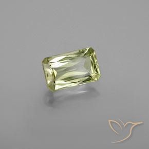 Crisoberilo Luz verde Natural 1.44ct, Corte Octógono / Esmeralda, VS