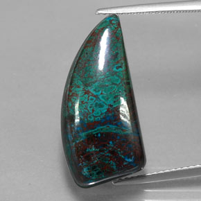 Crisocola Multicolorido Natural 22.62ct, Forma extravagante, Opaco