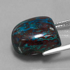 Crisocola Multicolorido Natural 15.63ct, Forma extravagante, Opaco