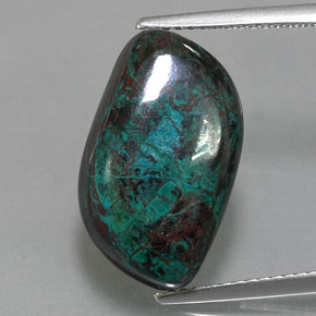 Crisocola Multicolorido Natural 11.95ct, Forma extravagante, Opaco