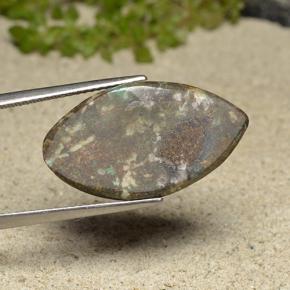 Crisocola Multicolorido Natural 15.73ct, Marquesa, Opaco