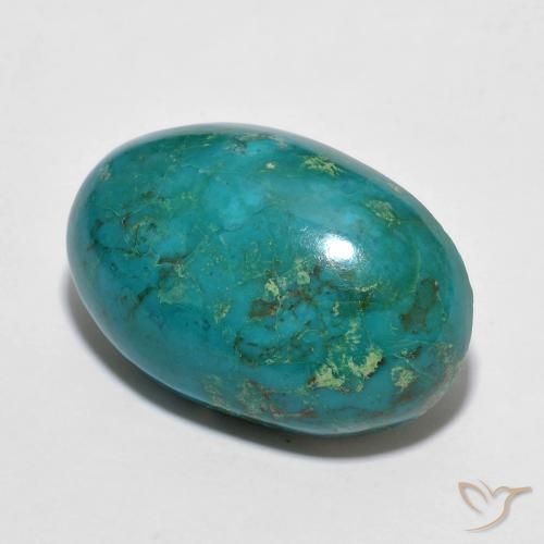 crisocola Azul esverdeado Natural 11.70ct, oval, Opaco