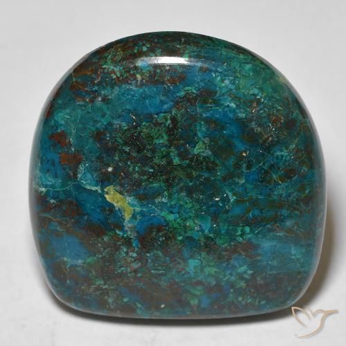 23.78ct Natural Multicolorido crisocola, Chique, Opaco