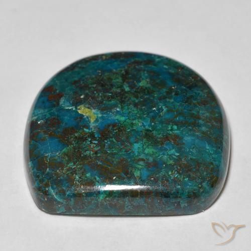 crisocola Multicolorido Natural 23.78ct, Chique, Opaco