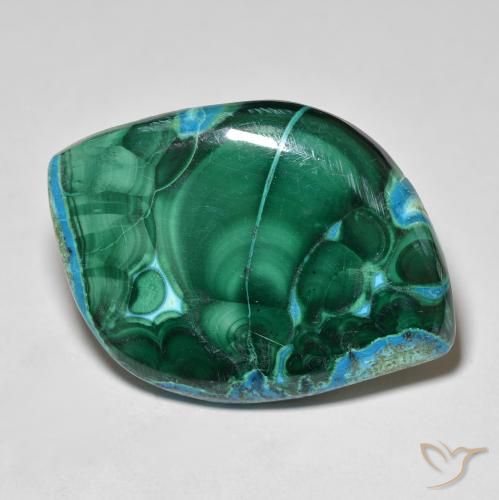 50.32ct Natural Multicolorido crisocola, Chique, Opaco