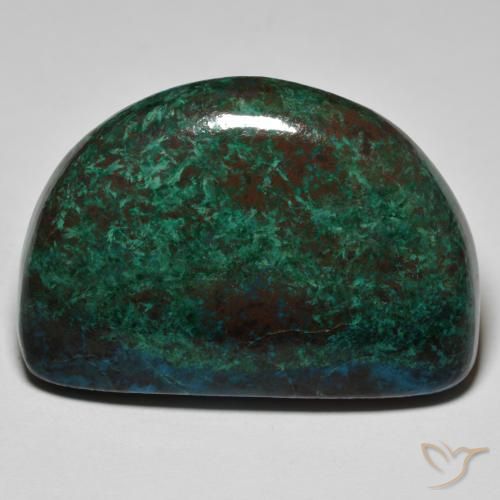 63.01ct Natural Multicolorido crisocola, Chique, Opaco
