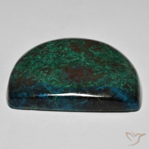 crisocola Multicolorido Natural 63.01ct, Chique, Opaco