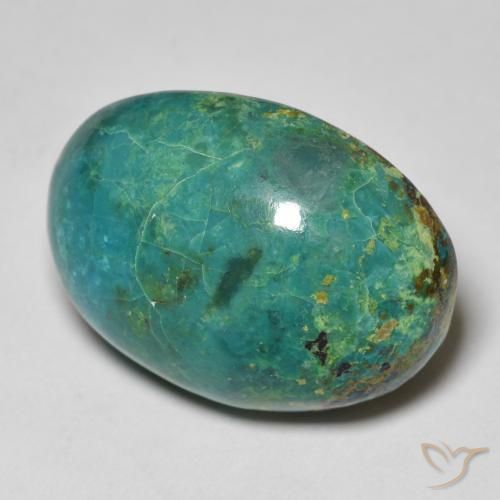 crisocola Multicolorido Natural 20.87ct, oval, Opaco