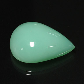 Crisoprásio verde natural 16,75ct, transparente, transparente/translúcido