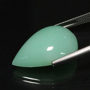Crisoprásio verde natural 16,75ct, transparente, transparente/translúcido