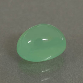 Crisoprásio verde natural 1,75ct, transparente, transparente/translúcido