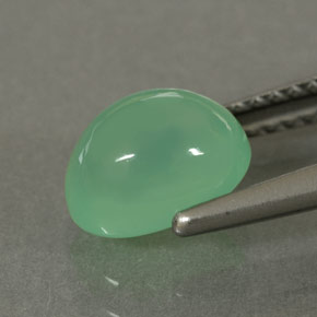 Crisoprásio verde natural 1,75ct, transparente, transparente/translúcido