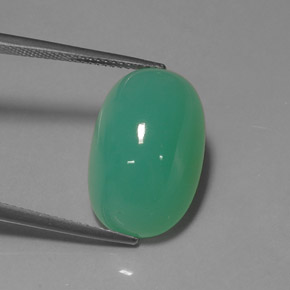 Crisoprásio verde natural 16,67ct, transparente, transparente/translúcido