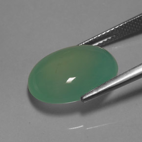 Crisoprásio verde natural 8,10ct, transparente, transparente/translúcido