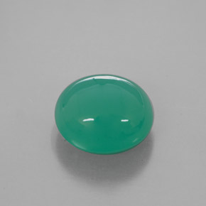 Crisoprásio verde natural 6,11ct, transparente, transparente/translúcido