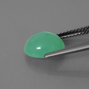 Crisoprásio verde natural 2,64ct, transparente, transparente/translúcido
