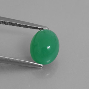 Crisoprásio verde natural 2,10ct, transparente, transparente/translúcido