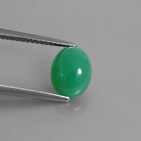 Crisoprásio verde natural 1,91ct, transparente, transparente/translúcido