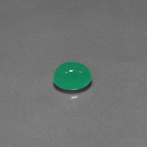 Crisoprásio verde natural 1,51ct, transparente, transparente/translúcido